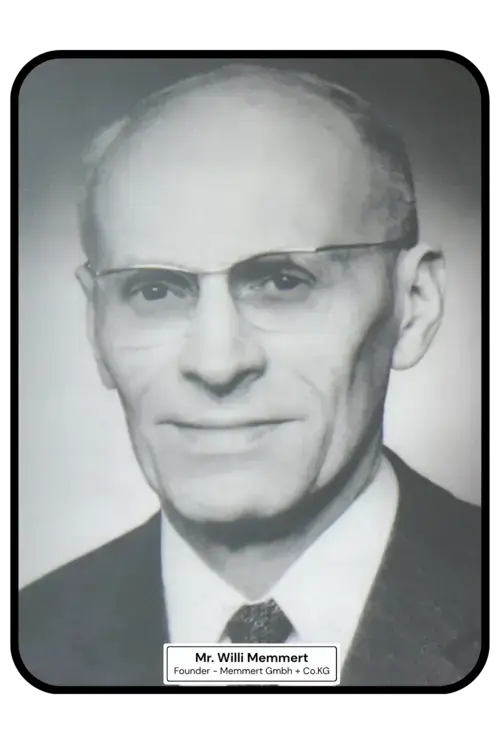 Mr.WilliMemmert-Founder